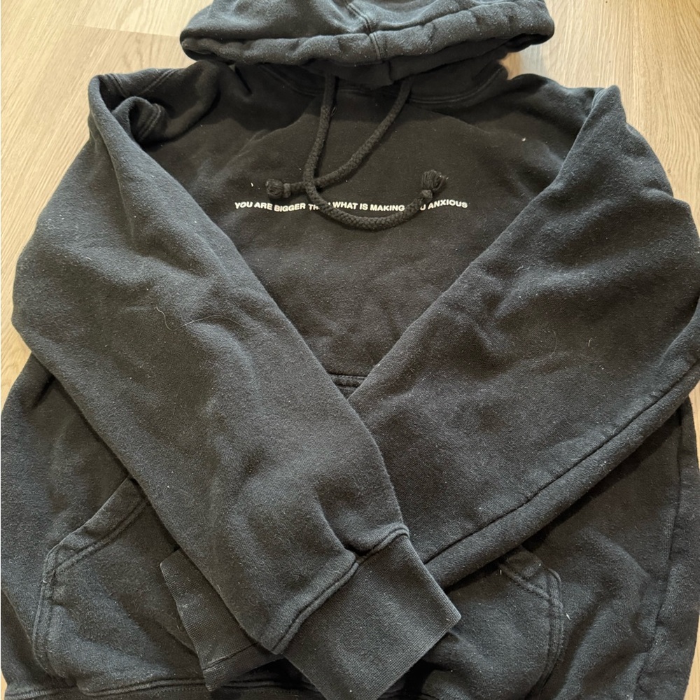 Black Hoodie Sweatshirt